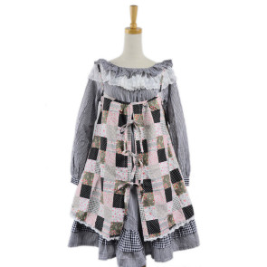 Long Sleeves Cute Cotton Lolita Dress