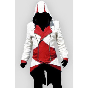 Red Assassin's Creed III Conner Kenway Casual Cosplay Jacket
