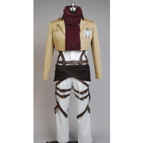 Attack On Titan Mikasa Ackerman Cosplay Costume