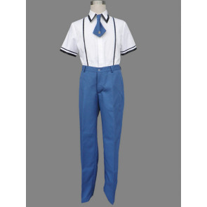 Baka to Test to Shoukanjuu Boy Summer School Uniform Cosplay Costume