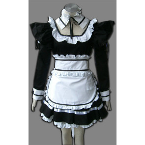 Black Spirit Cosplay Maid Costume