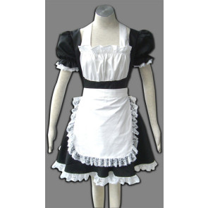 Black Winged Angle Cosplay Maid Costume