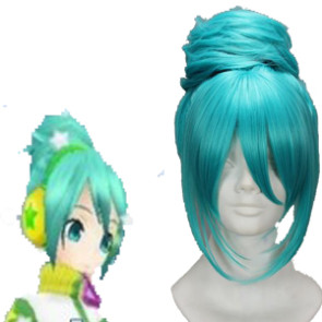 Blue 45cm Vocaloid Cosplay Wig