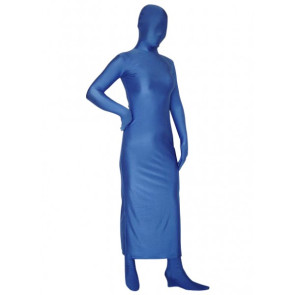 Blue Full-Body Lycra Spandex Unisex Zentai Suit