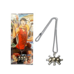 Silver One Piece Cosplay Necklace