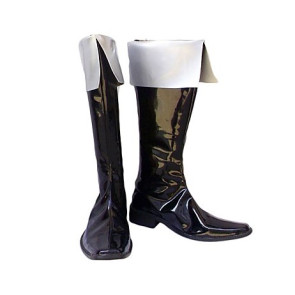 Castlevania Alucard Black Cosplay Boots