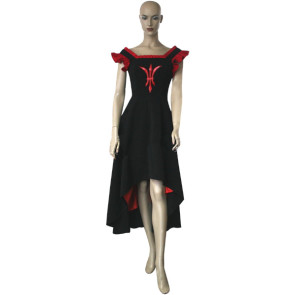 Chobits Freya Black & Red Cosplay Costume Dress