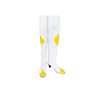 Code Geass C.C. Imitation Leather Rubber Cosplay Boots