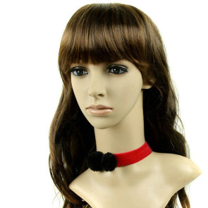Concise Red Girls Lolita Necklace