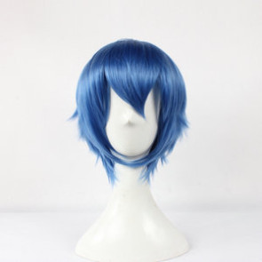Blue 35cm Riddle Story of Devil Tokaku Azuma Cosplay Wig