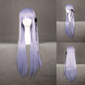 Light Purple 80cm Danganronpa: Trigger Happy Havoc Kyouko Kirigiri Cosplay Wig