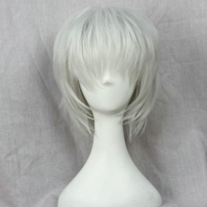 Silver Grey 38cm Tokyo Ghoul Ken Kaneki Cosplay Wig