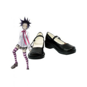 D.Gray Man Road Kamelot Imitation Leather Rubber Cosplay Shoes