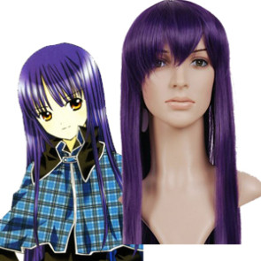 Dark Purple 80cm Shugo Chara Fujisaki Nagihiko Cosplay Wig
