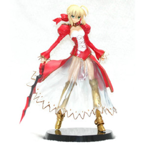 Fate Stay Night Red Saber Mini PVC Action Figure