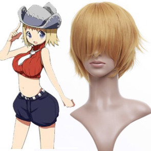 Gold 32cm Soul Eater Patty Thompson Cosplay Wig