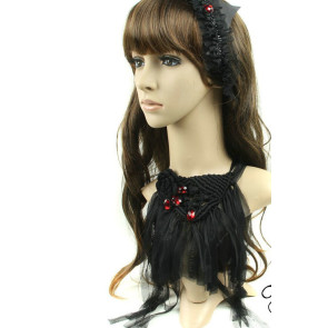 Gorgeous Black Gothic Lolita Necklace