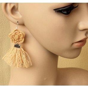 Gorgeous Floral Lady Lolita Earrings