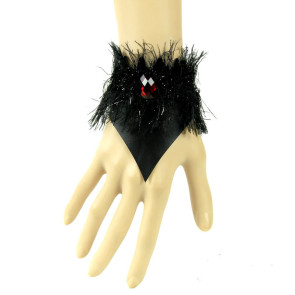 Gothic Leather Bead Lady Lolita Wrist Strap