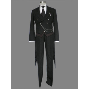 Kuroshitsuji Black Butler Sebastian Michaelis Cosplay Costume
