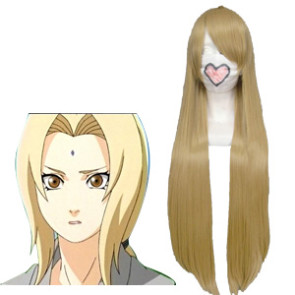Light Blonde 80cm Naruto Tsunade Cosplay Wig