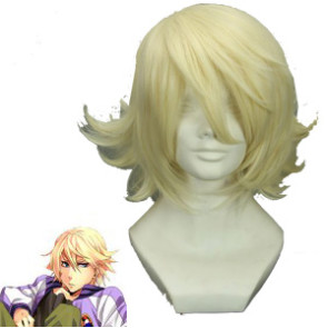 Light Gold 32cm Tiger & Bunny Origami Cyclone Cosplay Wig