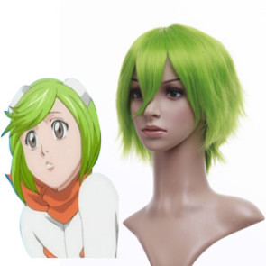 Light Green 32cm Bleach Mashiro Kuna Nylon Cosplay Wig