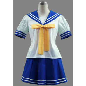 Lucky Star Ryoo Academy Girl Summer Uniform Cosplay Costume