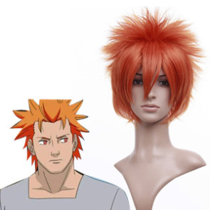 Orange 30cm Naruto Jugo Cosplay Wig