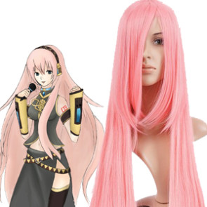 Pink 120cm Vocaloid Luka Cosplay Wig