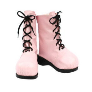 Pokemon Jigglypuff Pink Faux Leather Cosplay Boots