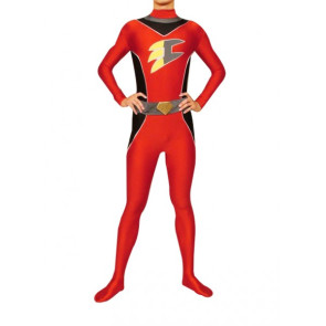 Red Lycra Spandex Unisex Superhero Zentai Suit