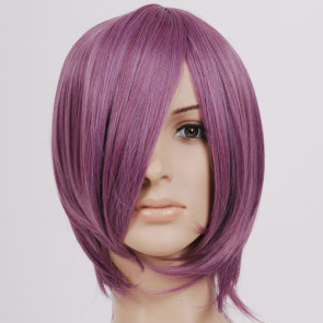 Rose Purple Straight Cosplay Wig