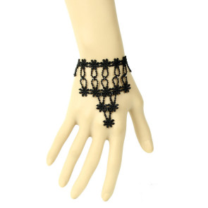Sexy Black Lace Lady Lolita Wrist Strap