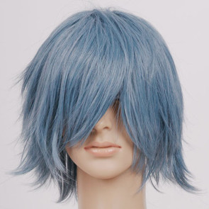 Silver Grey Blue Kamina Cosplay Wig