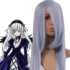 Silver Purple 120cm Rozen Maiden Suigintou Cosplay Wig