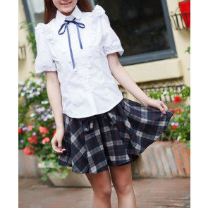 Special Short Sleeves Girl Japanese School Uniform Cosplay Costume