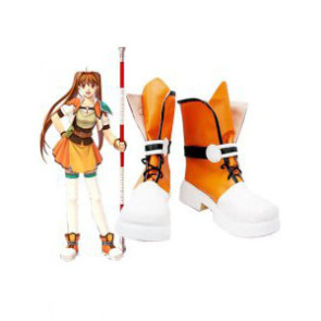 The Legend of Heroes Sora No Kiseki Estelle Bright Imitated Leather Cosplay Boots
