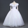 Deluxe Cinderella White Dress Cosplay  