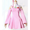 Re:Zero - Starting Life in Another World Emilia Pink Dress Cosplay Costume