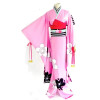 Cardcaptor Sakura Sakura Kinomoto Pink Kimono Cosplay Costume