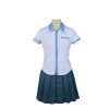 Kuromukuro Yukina Shirahane Girl's School Uniform Cosplay Costume