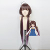 Brown 100cm The Ryuo's Work is Never Done! Ai Hinatsuru Cosplay Wig