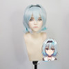 Blue 30cm The Ryuo's Work is Never Done! Ginko Sora Cosplay Wig