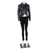 Once Upon a Time Emma Swan Black Suit Cosplay Costume
