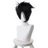 Black 30cm The Promised Neverland Ray Cosplay Wig