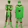 Green Power Rangers Mystic Uniform Spandex Zentai Costume