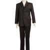 Doctor Who Brown Pinstripe Suit Cosplay Costume