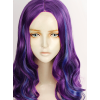 Blue and Purple 50cm Descendants 3 Mal Cosplay Wig