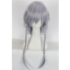 Grey 50cm Touhou Project Sakuya Izayoi Cosplay Wig